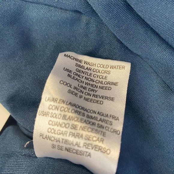 Speechless Blue White Embroidered Mini Dress 3 - Picture 5 of 6